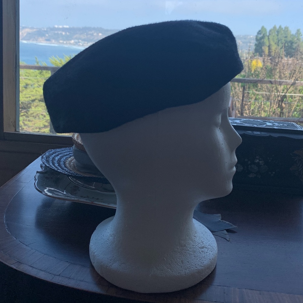 Christian Dior (1960s) Marc Bohan Fur Pillbox? Hat - Picture 8 of 12